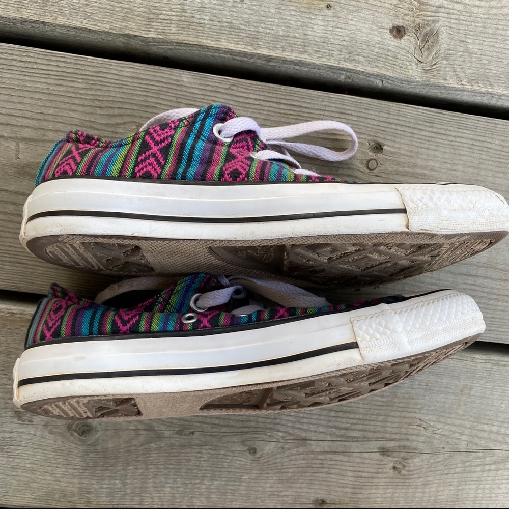 Aztec Print Converse All-Stars - Picture 4 of 8